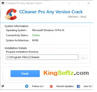 CCleaner Pro 5.49 Crack 2019