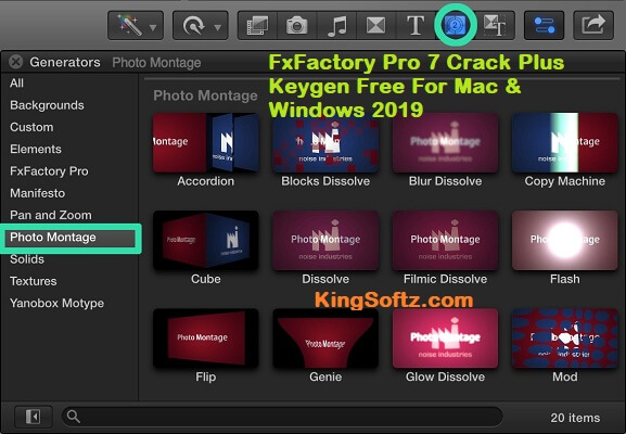 FxFactory Pro Crack With Keygen Free Download New Version [Mac Win]