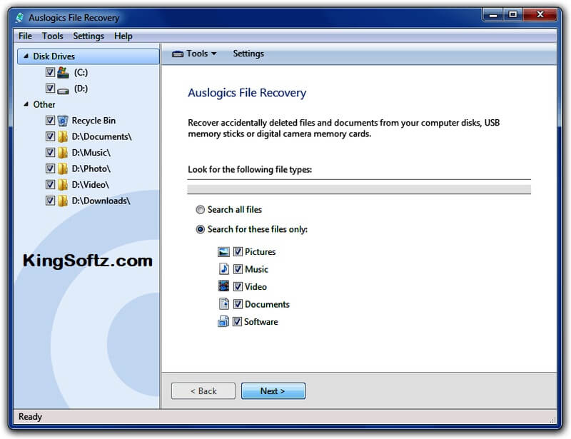 Auslogics File Recovery Professional 10.0.0.1 Crack - Free Download | KoLomPC