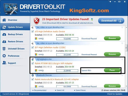 crack driver toolkit 8.1