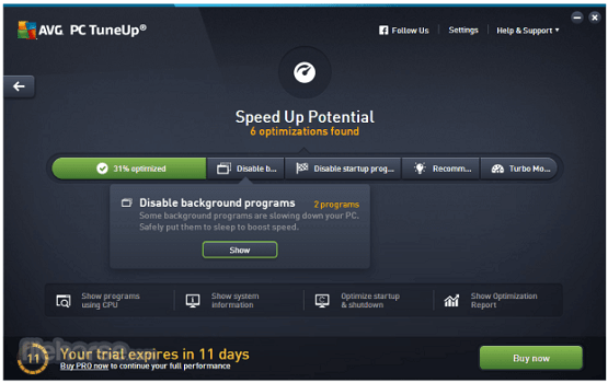 AVG TuneUp Utilities 2019 Cracked Full Version Free Download