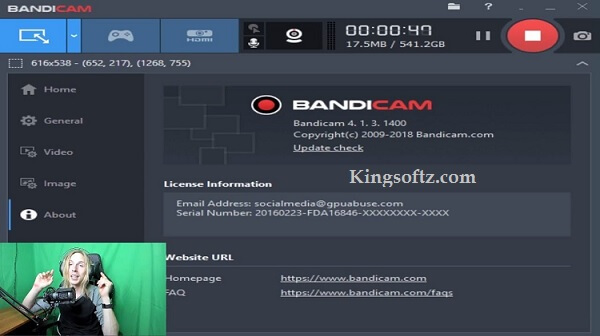 Bandicam 4 5 8 Crack Serial Number Free Download Kingsoftz
