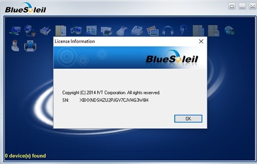 bluesoleil 10.0.464.0 serial number