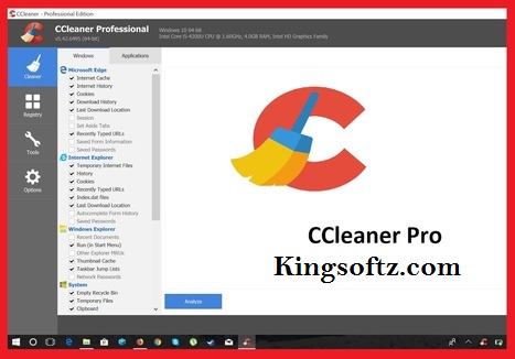 CCleaner Professional Registration Key