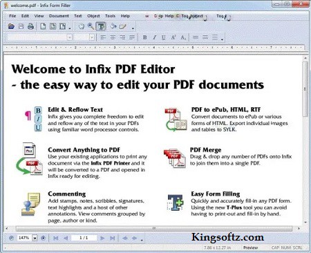 Infix PDF Editor Crack full Download