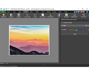 NCH PhotoPad Image Editor 11.85 for mac download