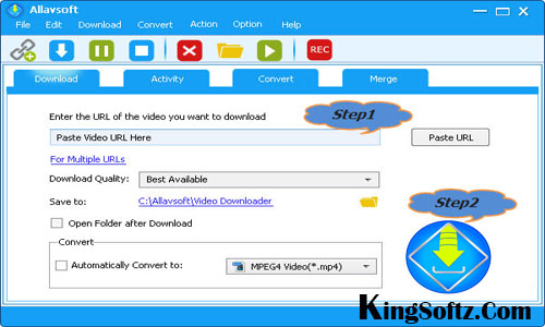 Allavsoft Video Downloader Converter Patch KingSoftz