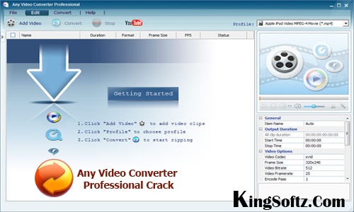 Any Video Converter Professional Keygen Free Download