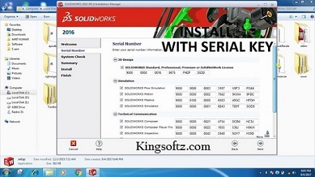 SolidWorks Serial Number Free Download